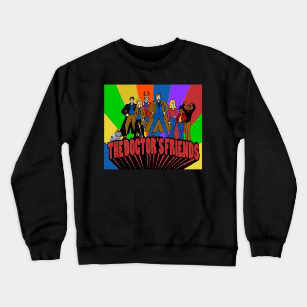 The Doctor's SuperFriends Crewneck Sweatshirt by blakely737
